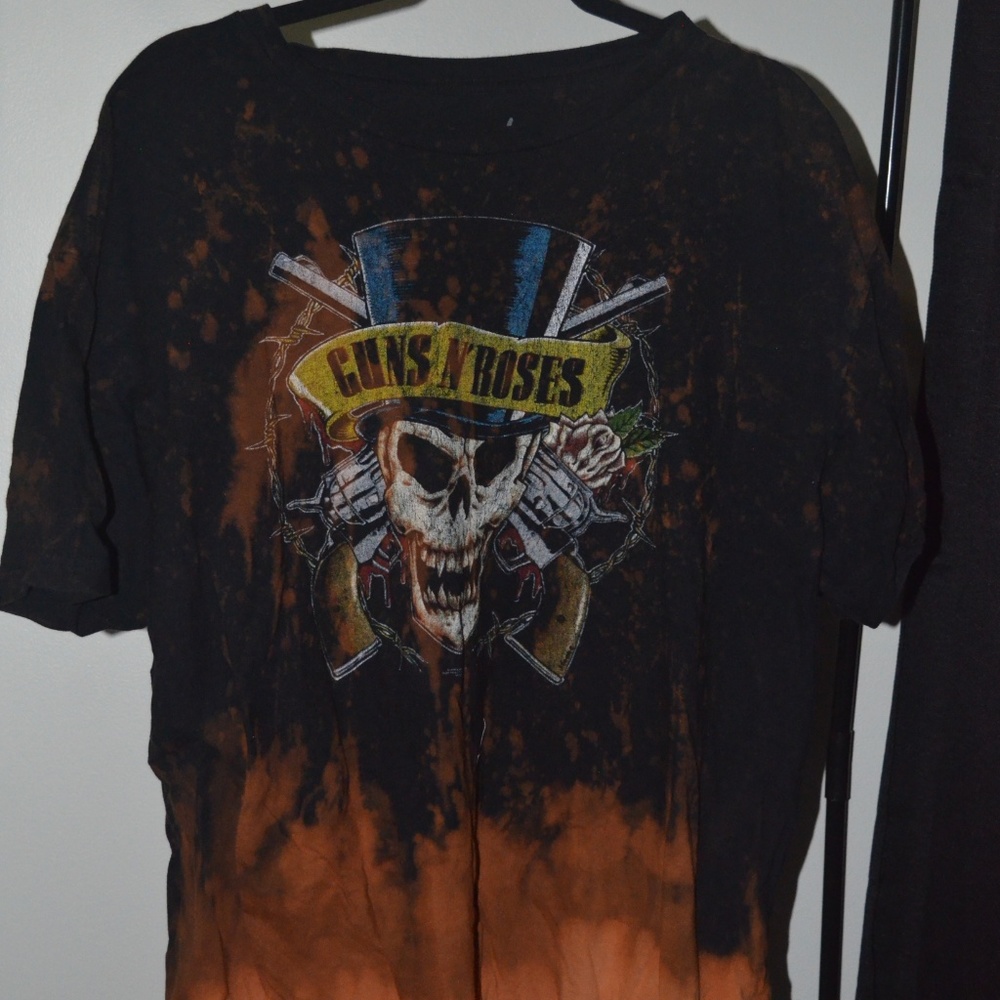 Guns N'Roses Acid Dipped T Shirt